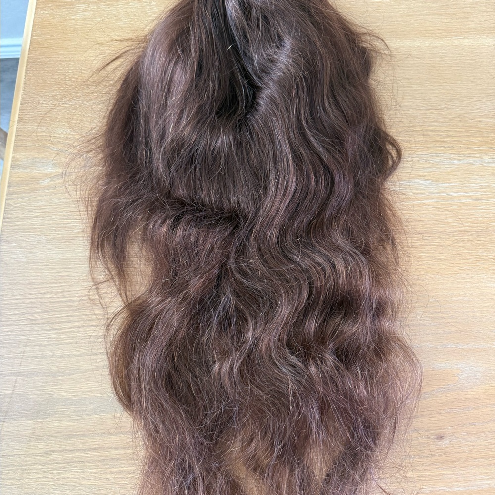 13 x 4, 24 inch HD lace human hair precut wig